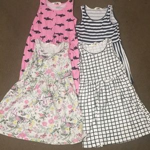 4 Girls H&M Dresses